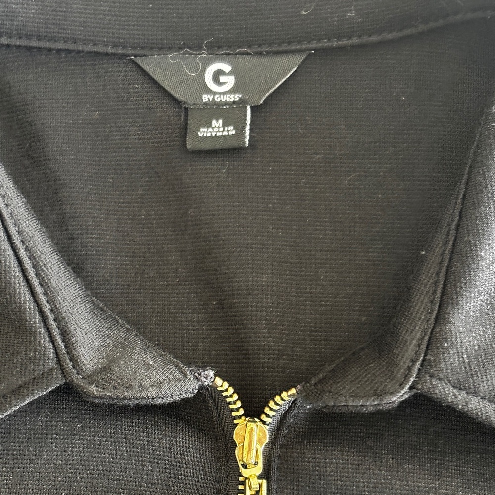 G by Guess Polo Collar Dress - Black M - Picture 5 of 6
